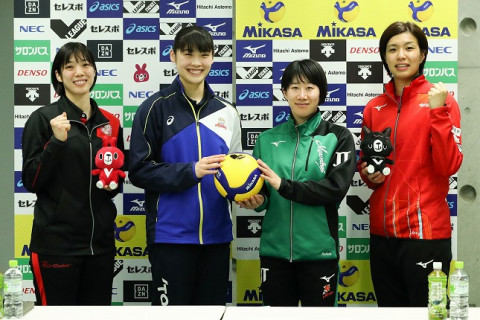 JT・小幡真子「ゼロからのスタート。あとはやるだけ」、東レ・黒後愛「レギュラーラウンド全勝は嬉しい反面、苦しい道のりだった」　V1女子・セミファイナル前日記者会見 サムネイル