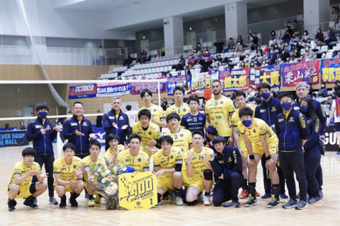 堺・松本慶彦がVリーグ出場400試合の記録を樹立 サムネイル