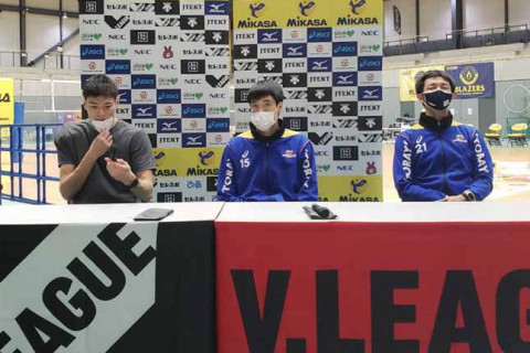 藤井直伸「ベストコンビ賞は素直に嬉しいですね」髙橋健太郎「出耒田さんと千々木さんにやられた」東レ会見 サムネイル
