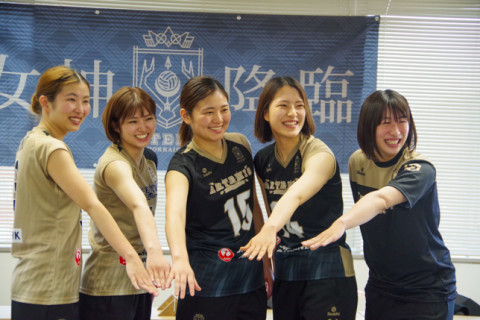 Vリーグ参入目指すアルテミス北海道（女子）、元NEC奥山優奈ら5選手（うち1名内定）の加入を発表　金色基調のユニフォームも披露 サムネイル