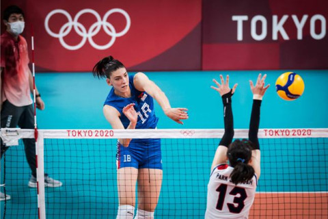女子３位決定戦　セルビアが韓国を寄せ付けず銅メダルを獲得　ヨンギョン「後悔はありません。準々決勝や準決勝まで来るなど予想もしていなかったからです」 サムネイル