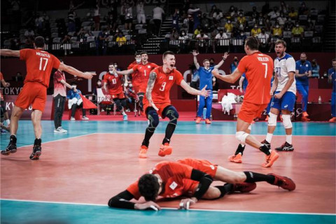 男子準決勝、ROC（ロシア）が決勝へ　ブラジルは連覇ならず ROCミハイロフ「信じられません」 サムネイル