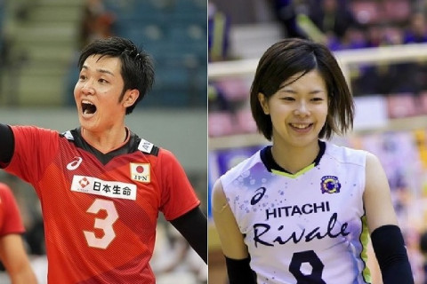 日本代表・東レの藤井直伸と元日本代表・日立の佐藤美弥が結婚 サムネイル