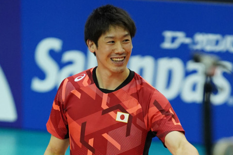 石川祐希主将がアジア選手権前日の囲み「徐々にコンディションをあげてベストに持っていきたい」 サムネイル