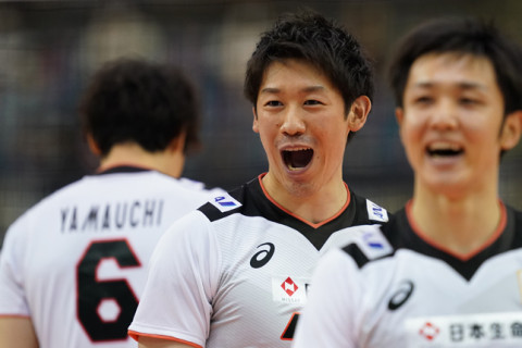 日本、インドに完勝で予選を全勝突破　石川祐希主将「怪我の具合は問題ない。久しぶりに皆さんの前でプレーできてとても嬉しい」アジア選手権 サムネイル
