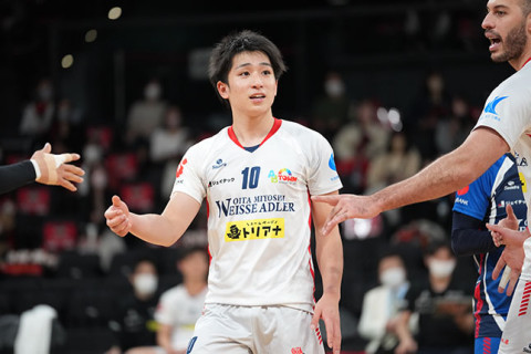 大分三好・山田滉太「16点以降で、欲しい1点が取れなかった。サーブは自分の武器」V1男子会見 サムネイル