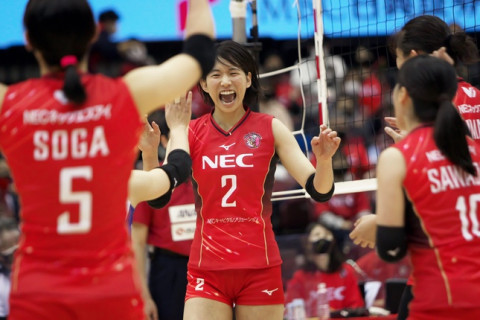 NEC　10月8日にV.LEAGUE開幕直前イベントをチーム公式YouTubeで配信 サムネイル