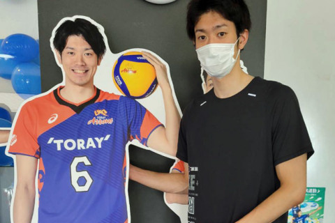 東レ　藤井と李博のオリンピアン二人がチームを牽引　新戦力手塚も開幕に向け意欲 サムネイル
