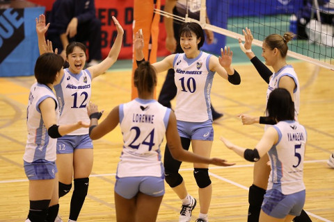 埼玉上尾、東レ、PFUがホームで2連勝。岡山は今季のホームゲーム初勝利　V1女子 サムネイル
