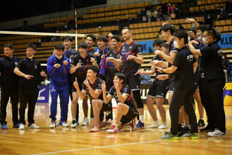 FC東京が今季初白星　VC長野がWD名古屋にストレート負け　V1男子 サムネイル