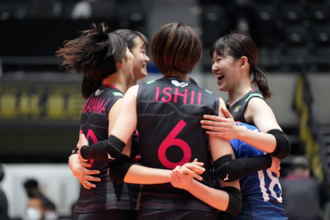 フォト・久光対PFU 井上愛里沙、栄絵里香、バルデスメリーサ、志摩美古都ら皇后杯準決勝 2021.12.18 サムネイル
