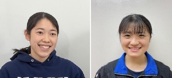 JT　塩出仁美（日体大）、東美奈（鹿屋体大）の内定を発表