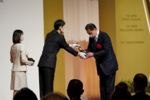 男子日本代表が「第70回日本スポーツ賞 競技団体別最優秀賞」を受賞 サムネイル