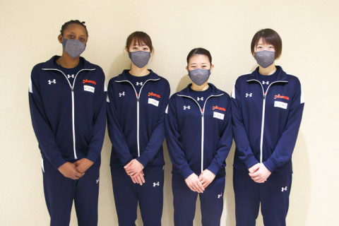 アランマーレ・投野ひかる「マヤ（伊藤摩耶）は冷静。リナ（菅原里奈）は強気で負けず嫌いのミドル」、GSS東京・松浦未波「欠場中、みんなが勝ちたい気持ちが伝わってきました」 V2女子会見 サムネイル