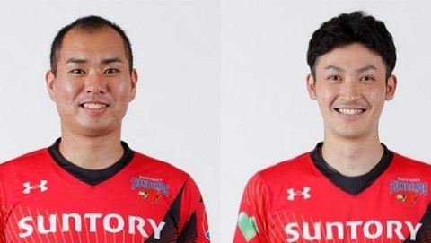 サントリー、鶴田大樹、松林憲太郎、加藤久典が2021-22リーグをもって勇退　V1男子 サムネイル