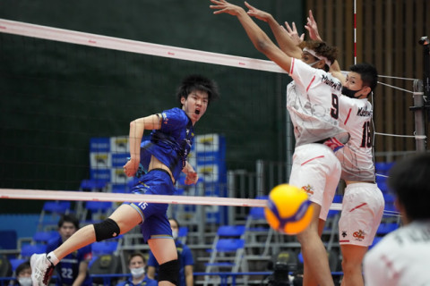 サントリーが東レにストレート勝利　パナソニックがジェイテクトに快勝　FC東京がホームで大分三好に白星　V1男子 サムネイル