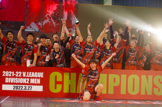 V2男子全日程を終了　ヴォレアス北海道が昇格3シーズン目で初優勝　富士通カワサキレッドスピリッツとともにチャレンジマッチ進出