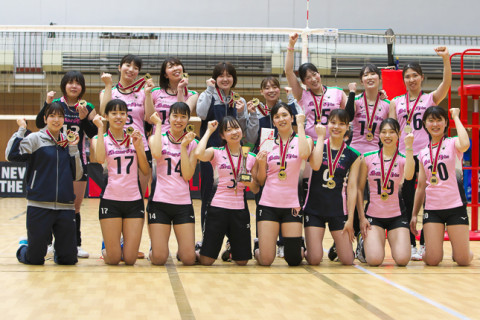 ルートインが初優勝、最高殊勲選手賞に村山美佳。群馬銀行は準優勝で入替戦に臨む　V2女子 サムネイル