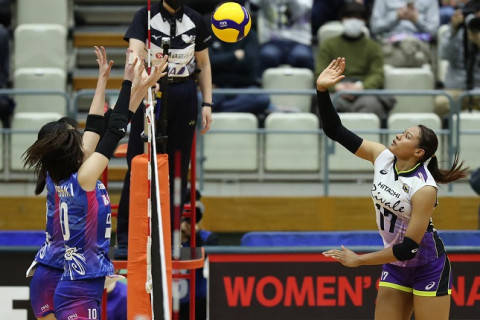 日立AstemoがホームのPFUを3-1で下す。東レがデンソーに、NECがJTにストレート勝利　V1女子 サムネイル