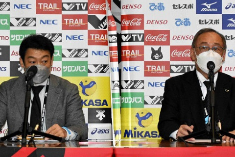 V1女子・ファイナル第2戦中止に伴い、Vリーグ機構が会見「断腸の思いで苦渋の決断」 サムネイル