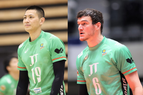 JT広島、5季務めた大砲エドガーと陳が退団　V1男子 サムネイル