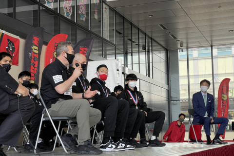 V1準優勝のWD名古屋が一宮市で報告会を行う　クレク主将「このメダルを来季は必ず皆さんの希望の色に変えてみせます」 サムネイル