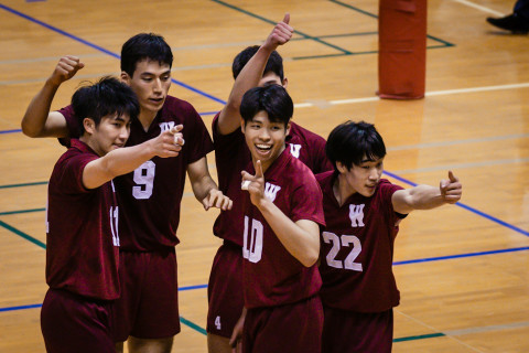 フォト 関東1部男子 春季リーグ 早稲田大学 岩本大吾、水町泰杜ら VS 筑波大学 西川馨太郎、エバデダンラリーら 2022.05.21 サムネイル
