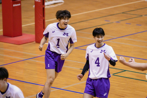 フォト 関東1部男子 春季リーグ 明治大学　安井恒介、工藤有史ら VS 駒澤大学 工藤巧、平田和聖ら　2022.05.21 サムネイル