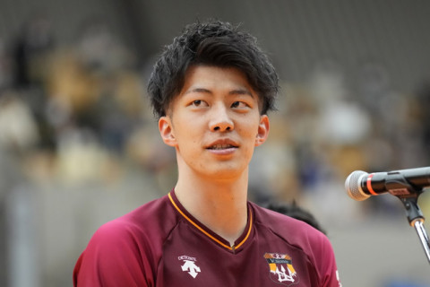 大分三好　中村竜輔が入団　V1男子 サムネイル