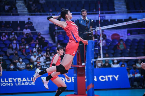 女子代表、ブルガリアにストレート勝利し、負けなしの6連勝　VNL予選ラウンド サムネイル