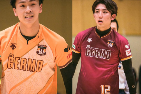 VC長野、日本代表の藤中颯志と山岸隼が退団　V1男子 サムネイル
