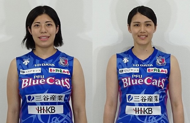 PFU　元ブレス浜松の島原玖南、元東レの林有美が入団