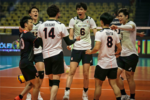 日本男子、エース量産でアジア王者イランに快勝　西田有志「ブラジルの皆さんの声援でみんないいパフォーマンスができた」VNL サムネイル