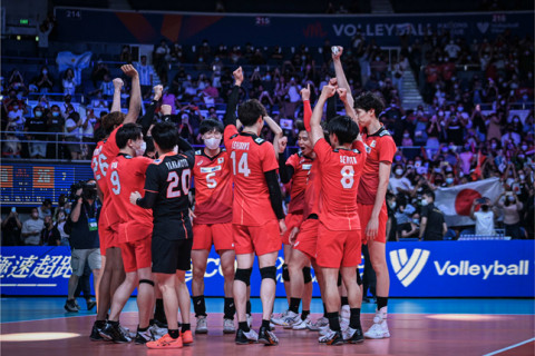日本男子、東京五輪銅メダルのアルゼンチンに勝利　山内晶大「劣勢から立て直せたのはチーム全体の結束力と個々の役割を果たしたから」VNL サムネイル
