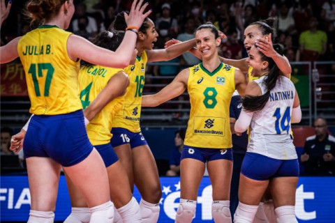 女子バレー　ネーションズリーグファイナル準々決勝　対戦相手のブラジルはどんなチームか サムネイル