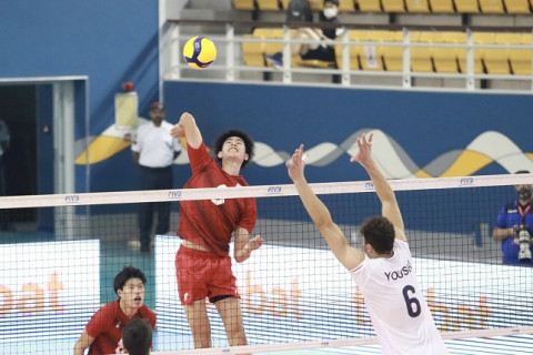 U20男子、イランにフルセットで惜敗し、黒星スタート　第21回アジアU20（ジュニア）男子選手権大会 サムネイル