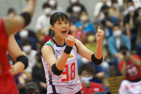 女子代表　紅白戦岡山大会第2戦。佐藤淑乃＆宮部愛芽世の大学生コンビら若手が躍動 サムネイル