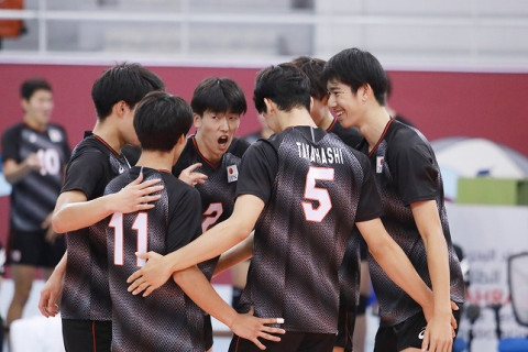 U20男子、オーストラリアにストレートで勝利　第21回アジアU20（ジュニア）男子選手権大会 サムネイル