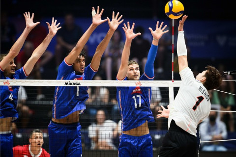 決勝トーナメント Round of 16の対戦相手がフランスに決まる　2022男子世界選手権 サムネイル