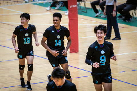 フォト 関東1部男子 秋季リーグ 筑波大学 垂水優芽、エバデダンラリーら VS 専修大学 甲斐孝太郎、甲斐優斗ら 2022.09.03 サムネイル