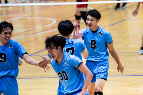 フォト 関東1部男子 秋季リーグ 順天堂大学 染野輝、梶原由哉ら VS 日本大学 川村樹生、中西崇ら 2022.09.03 サムネイル