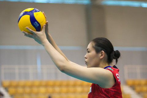 女子代表　ベルギーにストレートで勝利し、VNLの雪辱を果たす　パリオリンピックプレ大会 サムネイル