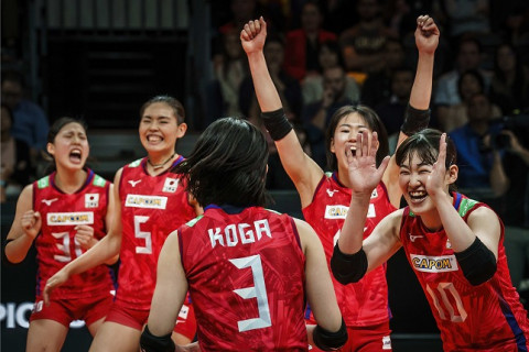 女子代表、コロンビアにストレートで勝利し、白星発進。井上愛里沙が21得点　世界選手権第1次ラウンド サムネイル