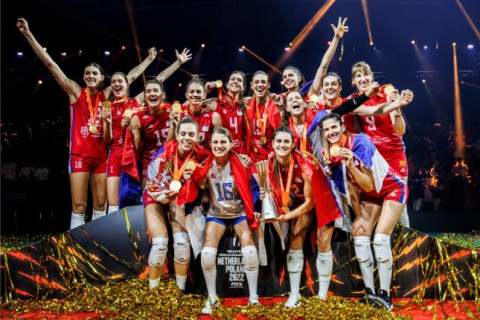 女子バレー世界選手権　セルビアが連覇、ブラジル悲願の初優勝ならず サムネイル