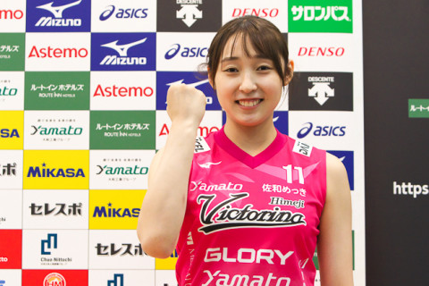 姫路・荒谷栞主将「自分がキャプテンとして何ができるかということを毎日考えてやっています。スコートにはやっと慣れてきました」 サムネイル