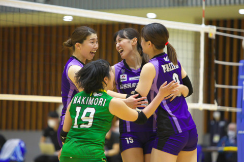 群馬銀行・齋藤真由美監督「選手たちと一緒にチャレンジしていくことを楽しみたい」、GSS東京・勝見咲子「周りを見て手を差し伸べてあげられるベテランになりたい」　V2女子会見 サムネイル