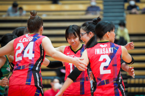 久光が東レに、埼玉上尾が姫路にフルセット勝利。トヨタ車体６位、PFU７位に浮上　V１女子 サムネイル
