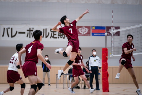 フォト 全早慶明バレーボール定期戦 早稲田大学 大塚達宣、岩本大吾、水町泰杜ら VS 慶應大学 高倉真古都、松本喜輝ら 2022.11.05 サムネイル