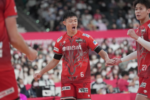 WD名古屋・近裕崇「勝てましたが今週も日曜日は自分たちのレベルのパフォーマンスではなかった」 V1男子会見 サムネイル