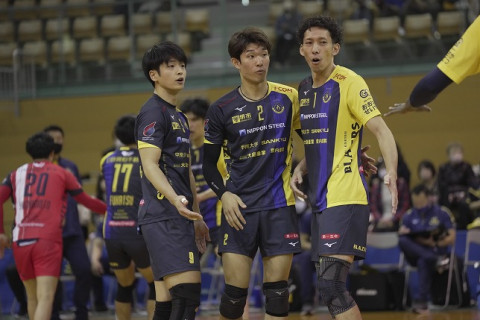 WD名古屋が6連勝で7勝目。堺が6勝目でともに1敗を守る　V1男子 サムネイル